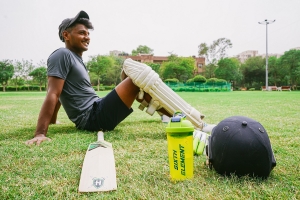 A Cricket Helmet A Cricket Helmet